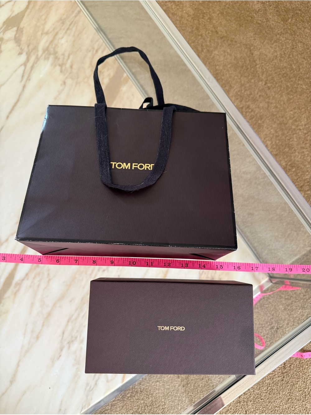 Tom Ford• Authentic Shopping Bag and Gift Box